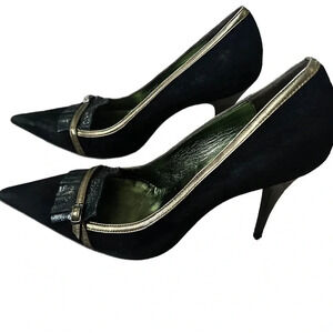 Vintage Lavorazione Artigiana pointed toe stilettos witchy whimsigoth goth